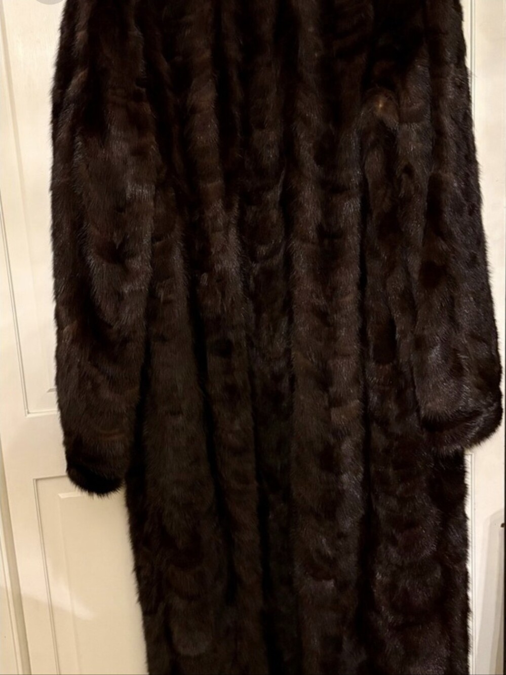 Anastasia Brown Plush Fur Coat MINK